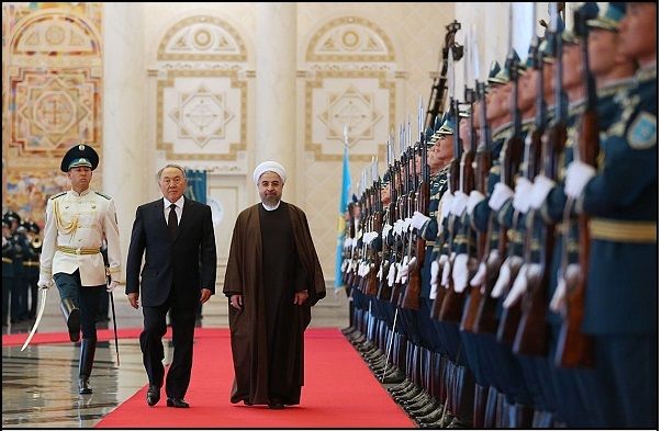 «نورسلطان نظربایف»رییس جمهوری قزاقستان به دعوت همتایش«حسن روحانی» 11 آوریل (دوشنبه 23 فروردین) به تهران سفر می‌کند
