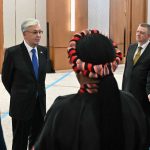 رئیس‌جمهور قزاقستان  استوارنامه سفرای ۹ کشور را دریافت کرد