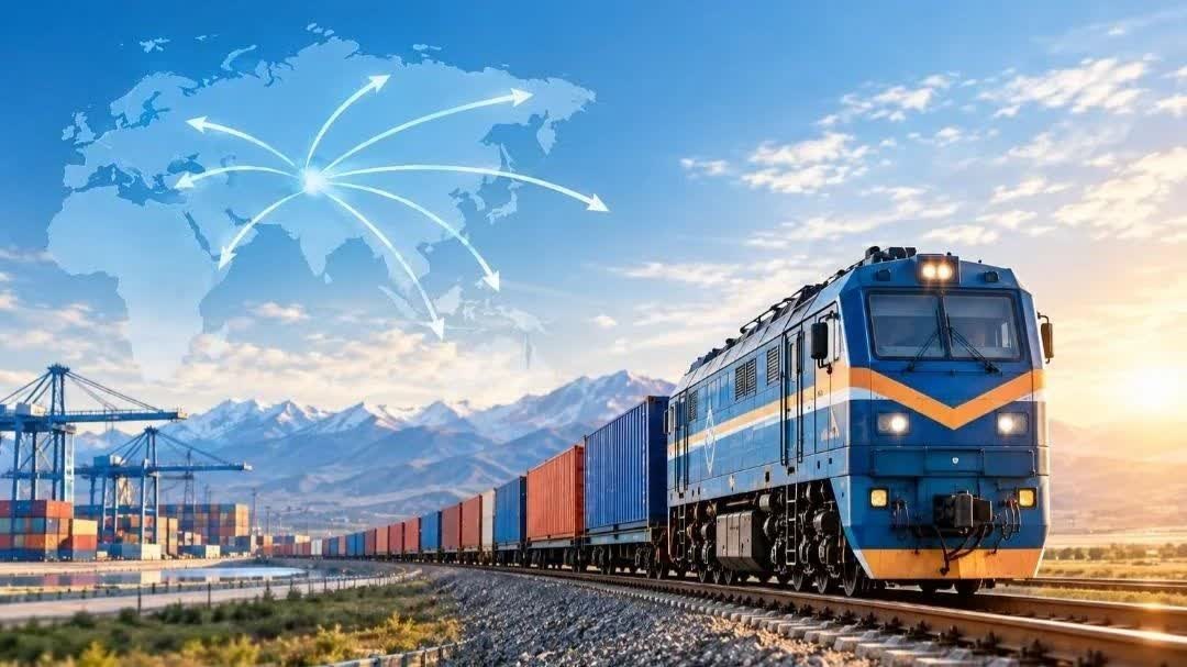 صادرات ریلی بار قزاقستان از ۶۹ میلیون تن فراتر رفت